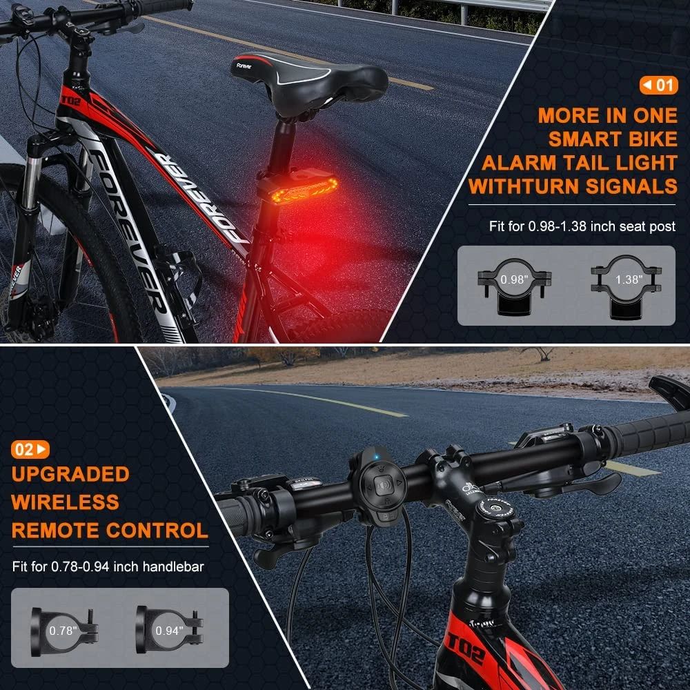 Smart Achterlichtalarm - BikeGuard™
