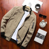 Lichte & trendy heren bomberjack met rits - Jaron