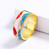 Klassieke Emaille Zirkonia Ring - Nadia