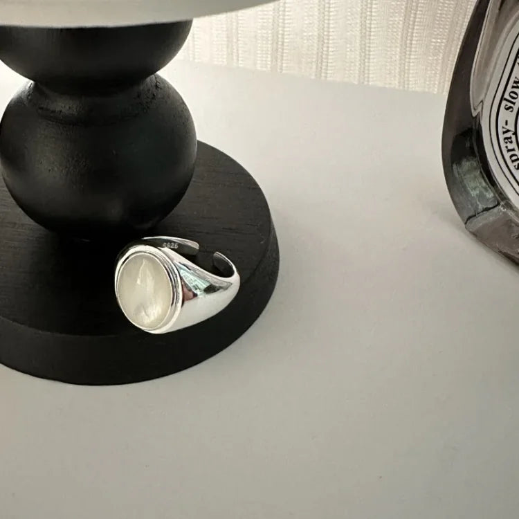 Pinctada Albina Zilveren Ring - Isla