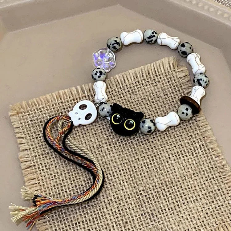 Katjes en Doodskop Armband - Selina
