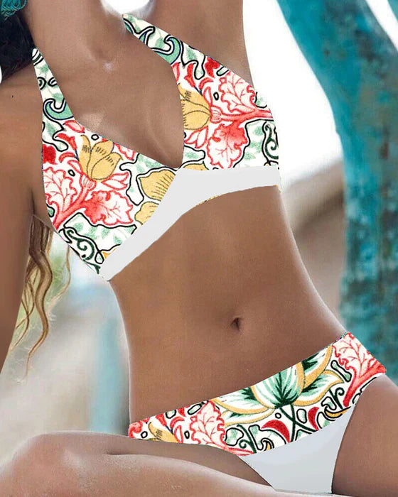 Speelse Bloemenbikini - Sienna