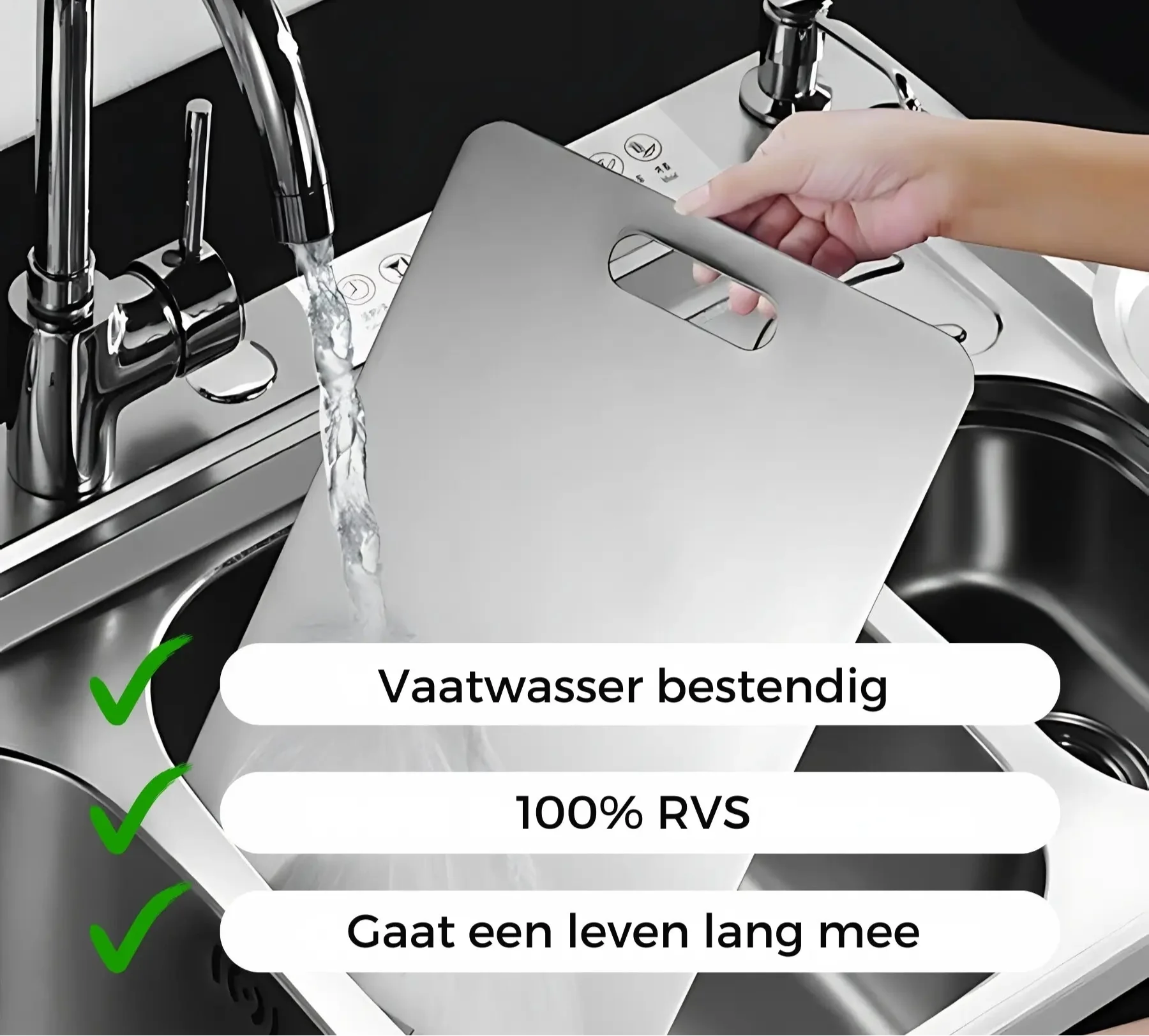 RVS Snijplank - ChefGuard