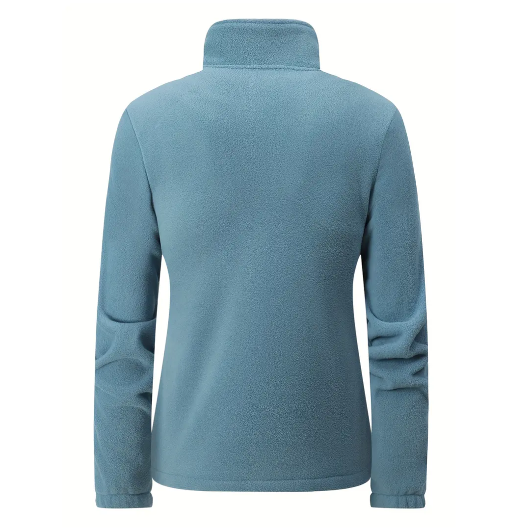 Dames Outdoor Fleecejack warm gevoerd met Pluche Binnenvoering – Liv