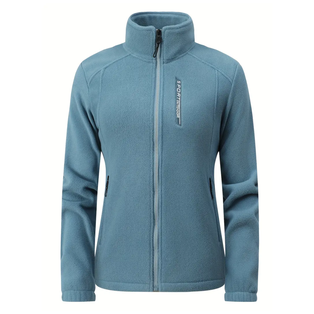 Dames Outdoor Fleecejack warm gevoerd met Pluche Binnenvoering – Liv