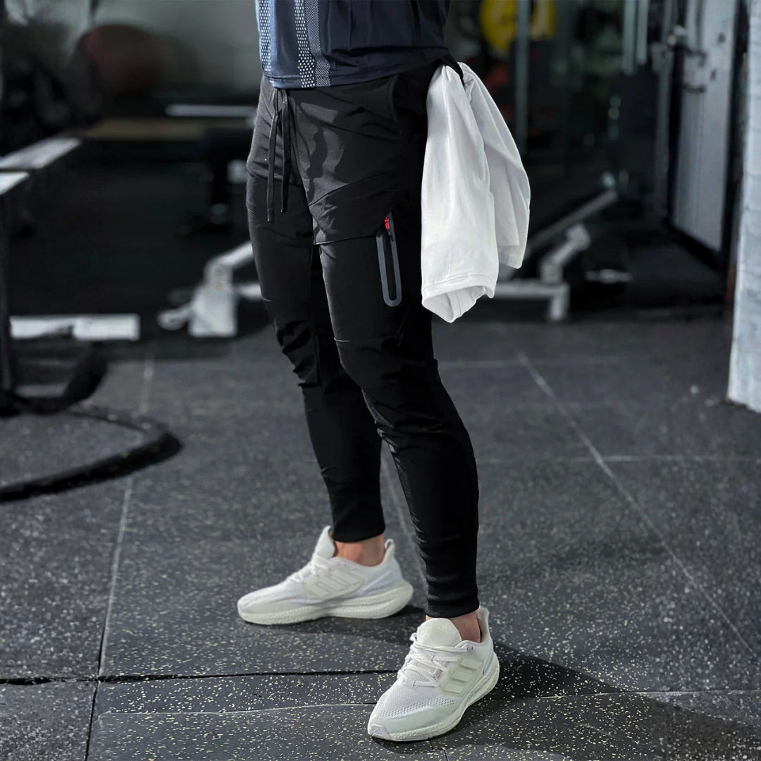 Heren Sportbroek met Stretch en Zakken – Dario