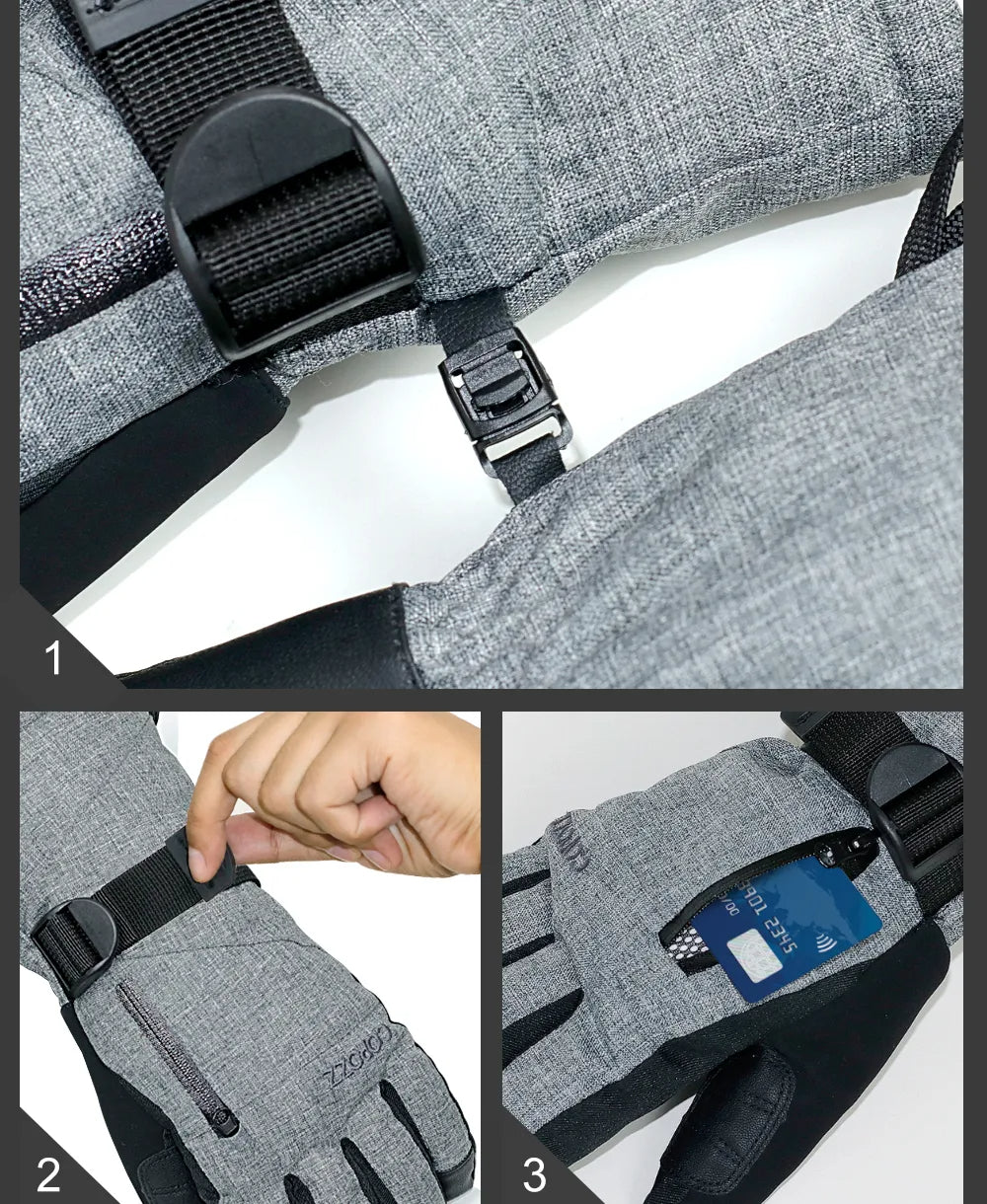 Thermische Handschoenen | Bedien je smartphone zonder ze uit te doen!
