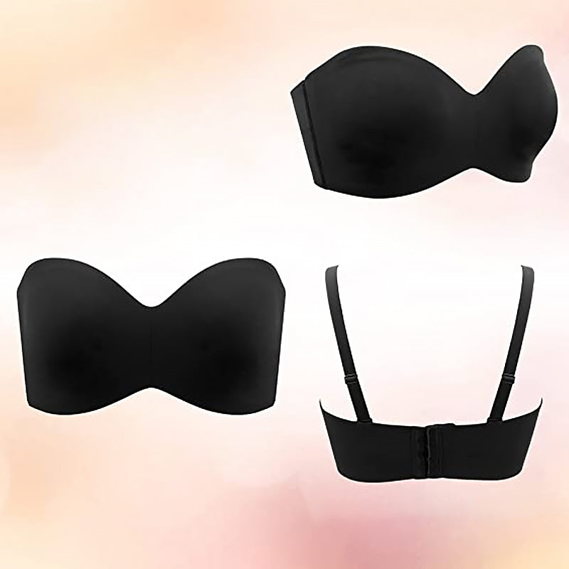 Naadloze Bandeau BH met Afneembare Bandjes – Camille