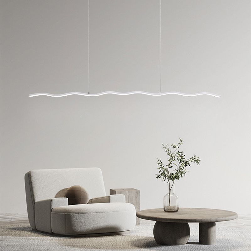 LED Hanglamp met Trendy Golflijn Ontwerp - WaveGlow