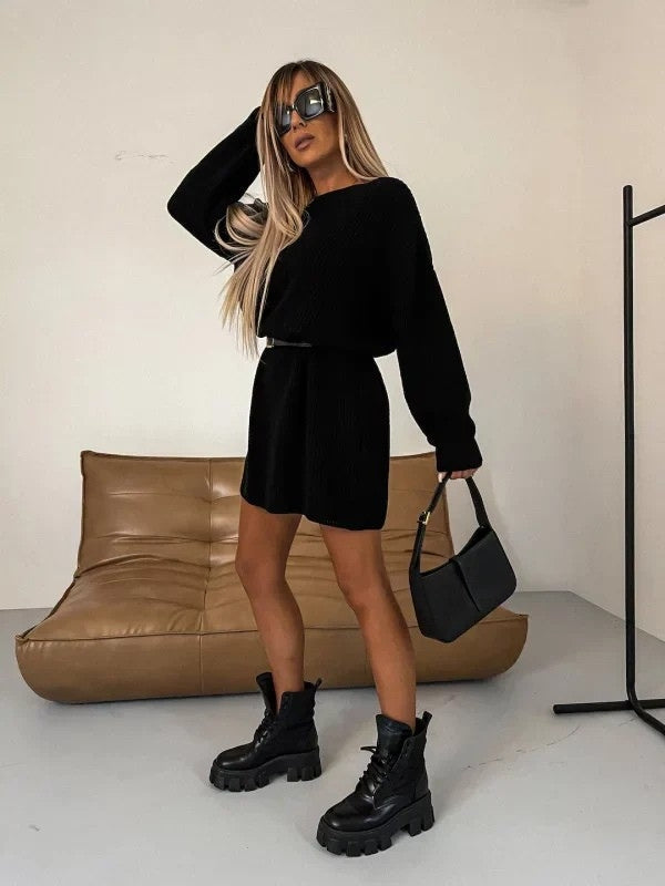 Comfortabel & Warm Dames Tuniek voor Herfst en Winter – Maren