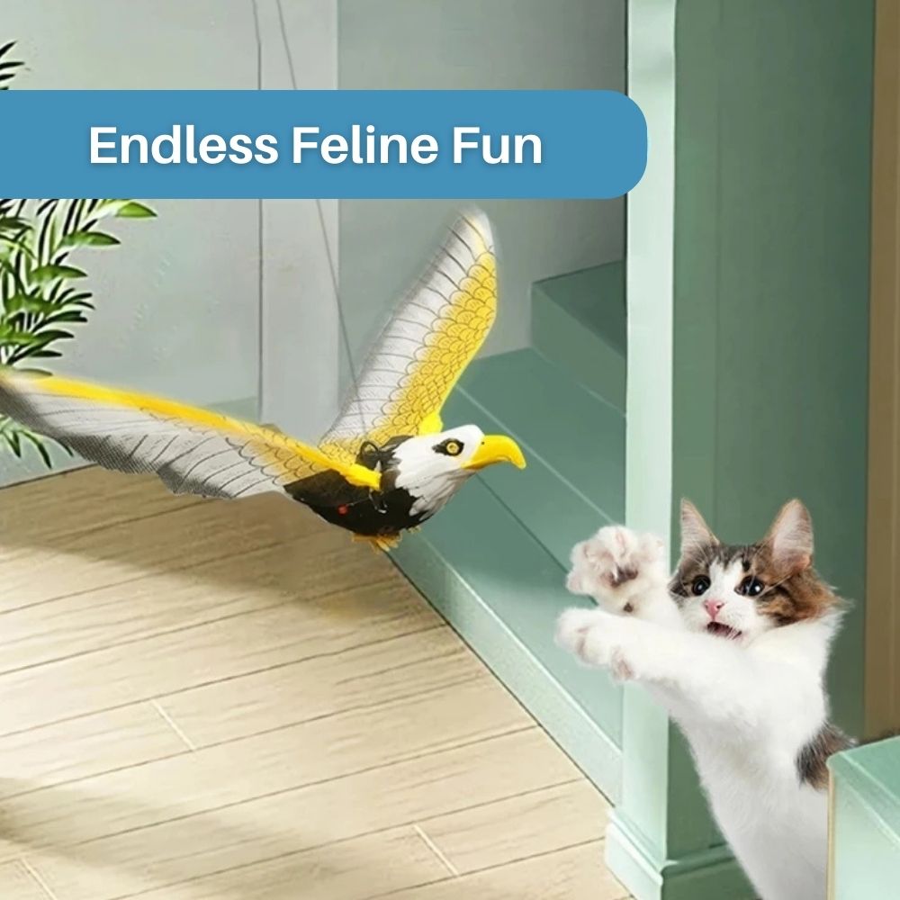 Interactief Kattenspeelgoed voor Plezier en Beweging - FeatherFlight™