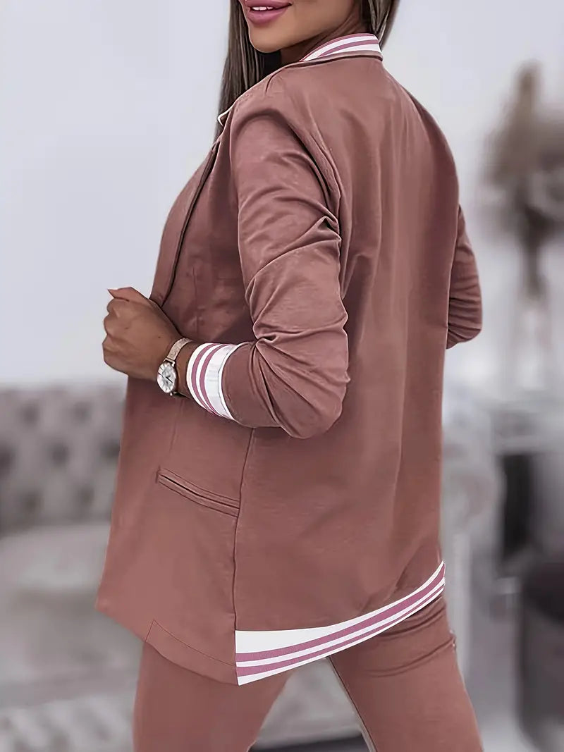 Casual Streetwear Gestreepte Set - Sophie