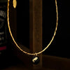 Vintage Gouden Barst Halsketting - Iris
