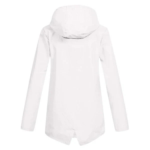 Trendy Dames Regenjas met Capuchon - Liora