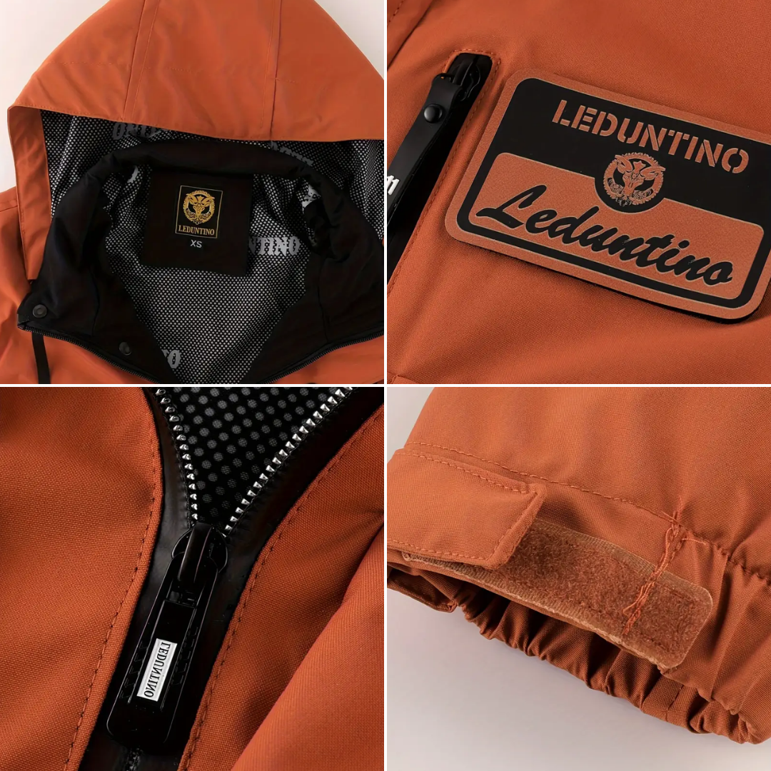 Gewatteerd Heren Outdoorjack met afneembare capuchon – Henrik