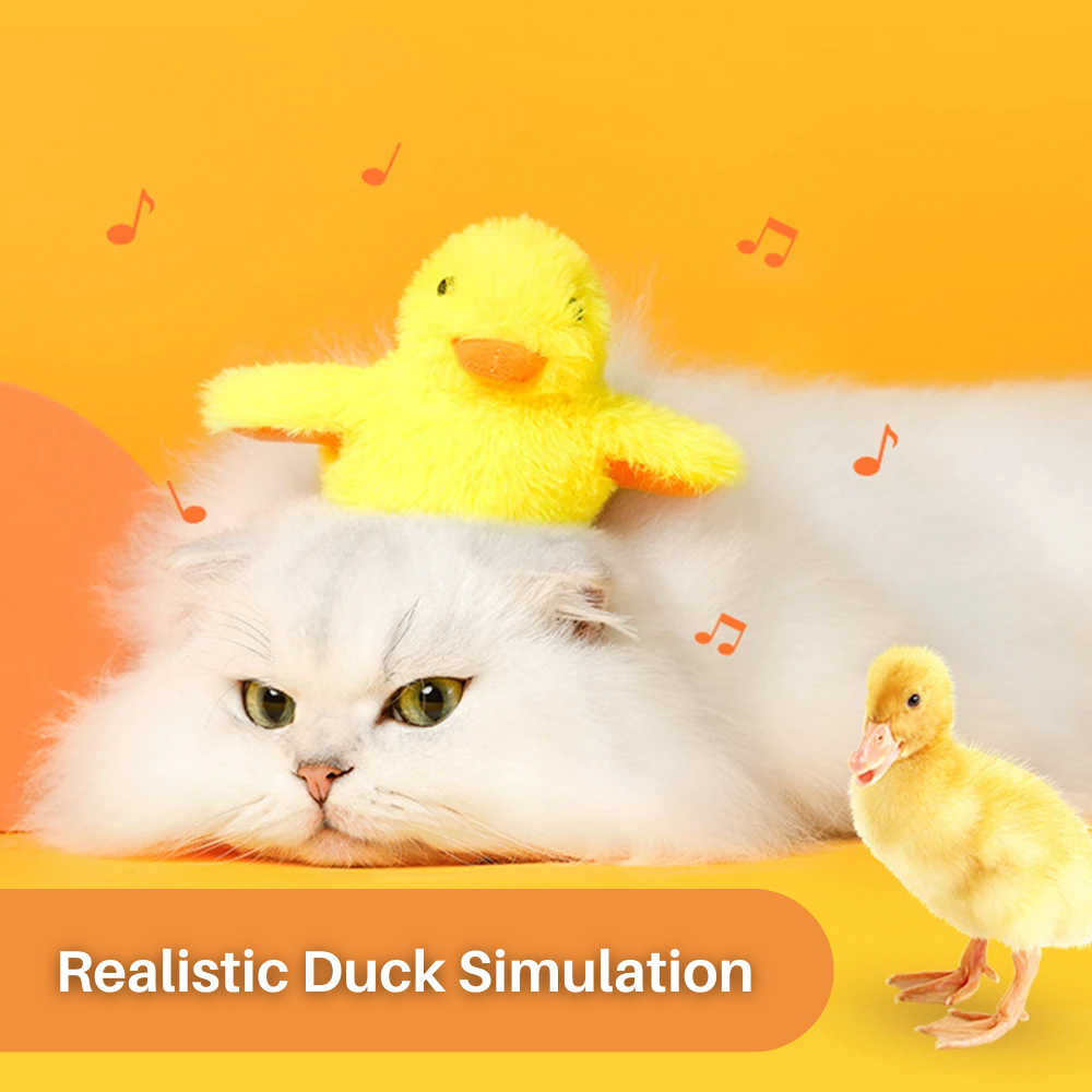 Flappende Eend Speelgoed voor Katten - DuckDash™ (1+1 GRATIS)