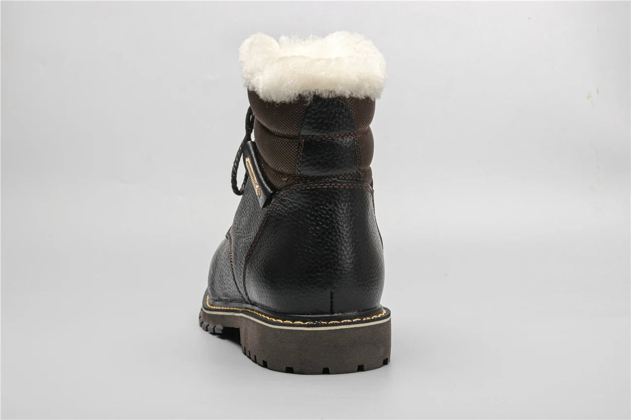 Leren Winterlaarzen | Met heerlijk warme wollen voering