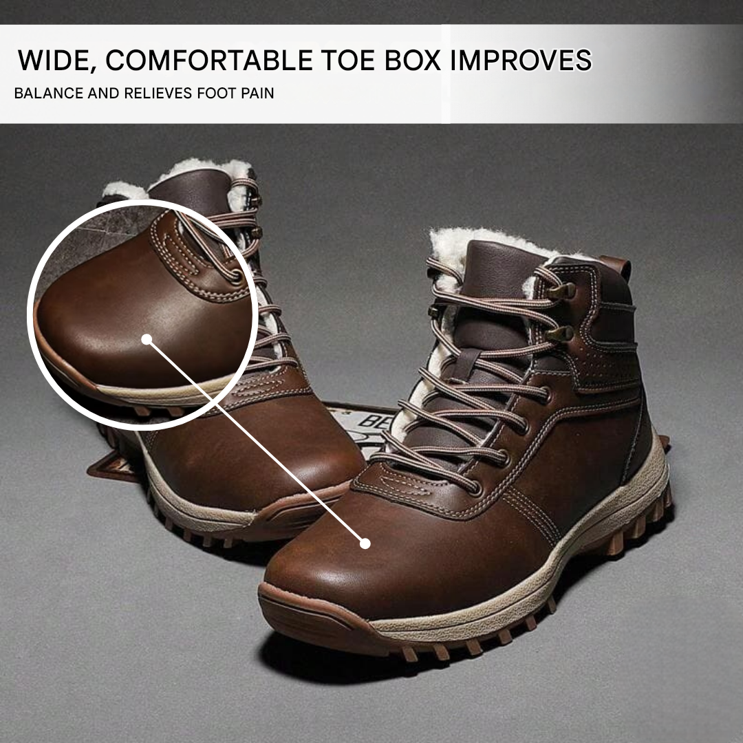 Herenlaarzen met Koubescherming – Leonardo