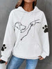 Warme Dames Hoodie met Hondendesign – Selma