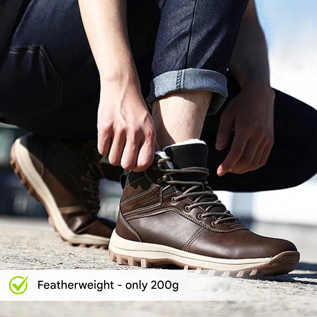 Herenlaarzen met Koubescherming – Leonardo