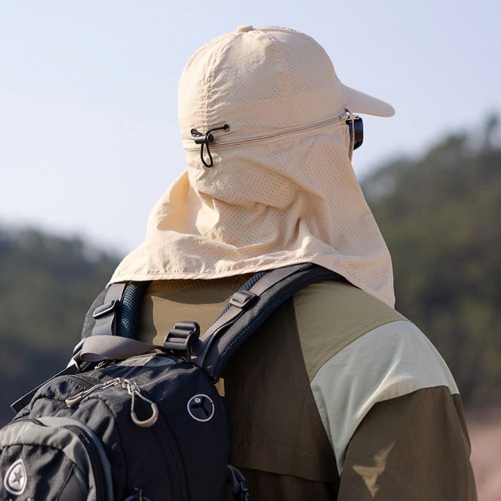 UV-beschermende truckerhoed met nekbescherming voor buitenavonturen - SchattenPro