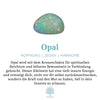 Saffier en Opaal 3-delig Ringset - Isabella