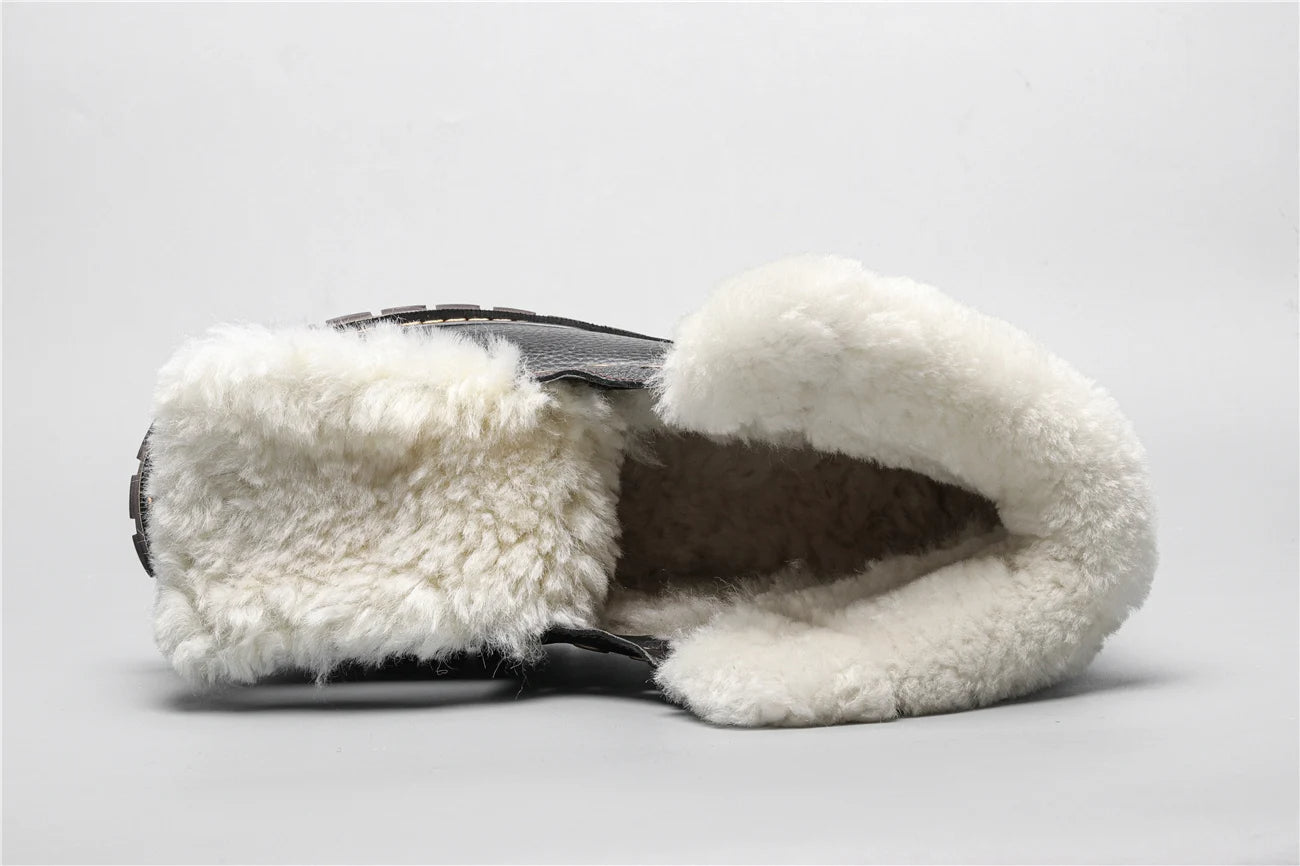 Leren Winterlaarzen | Met heerlijk warme wollen voering