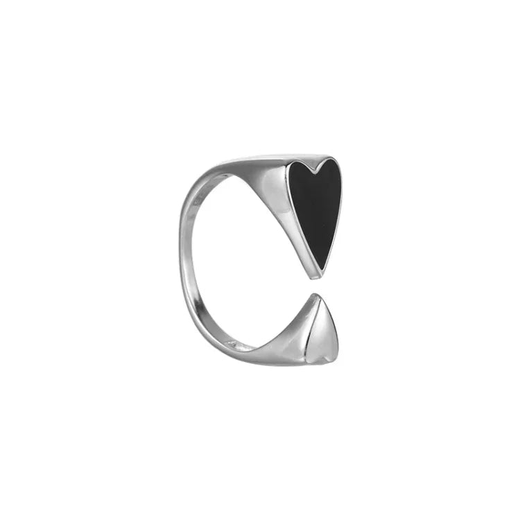 Verstelbare Symmetrische Hartenring - Evelyn
