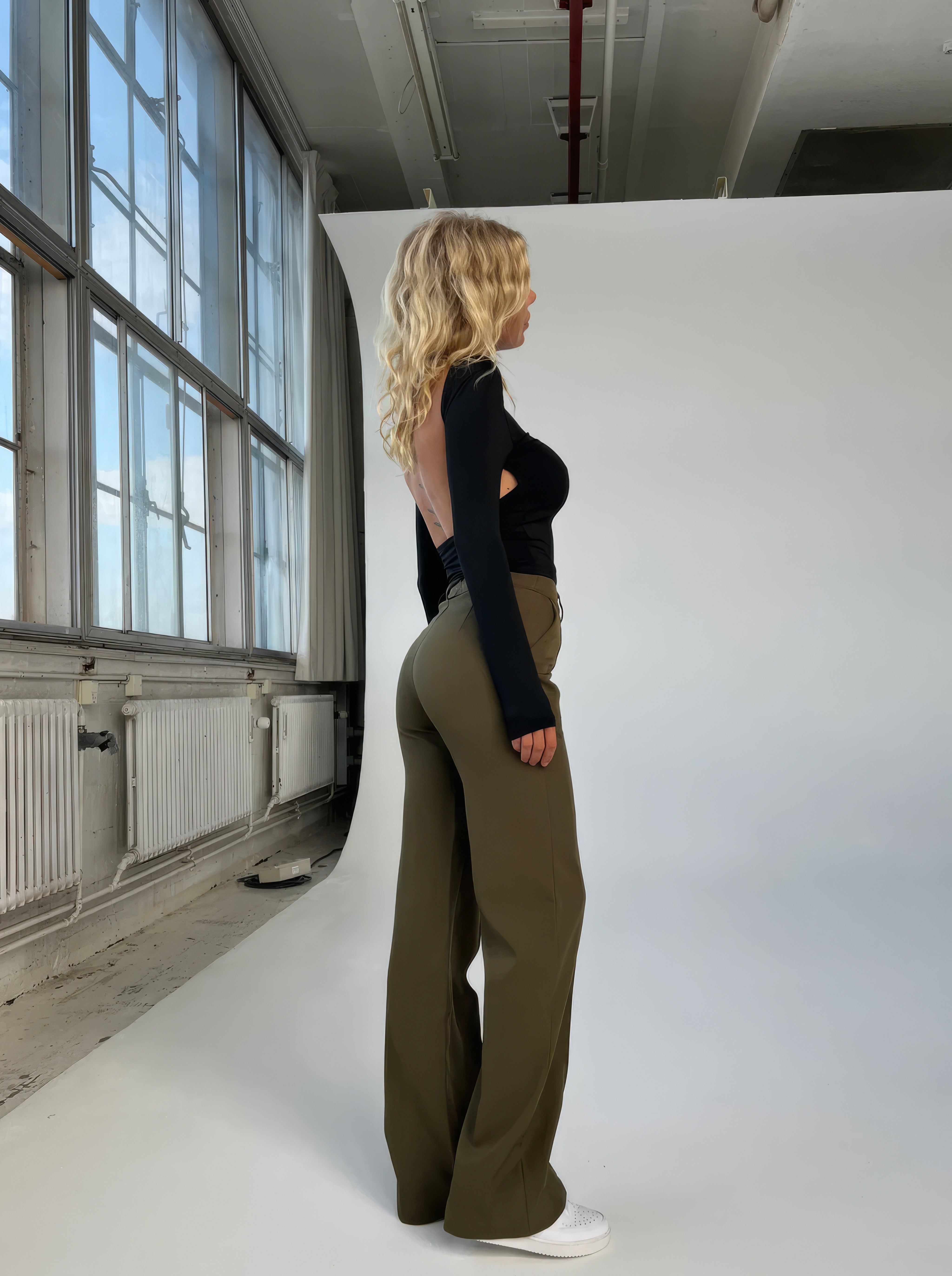 Stijlvolle High-Waisted Broek - Luna