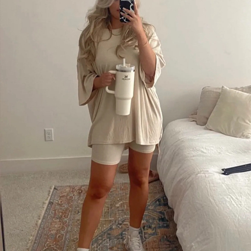 Twee-delige lounge- en vrijetijdskleding voor dames – Fenja