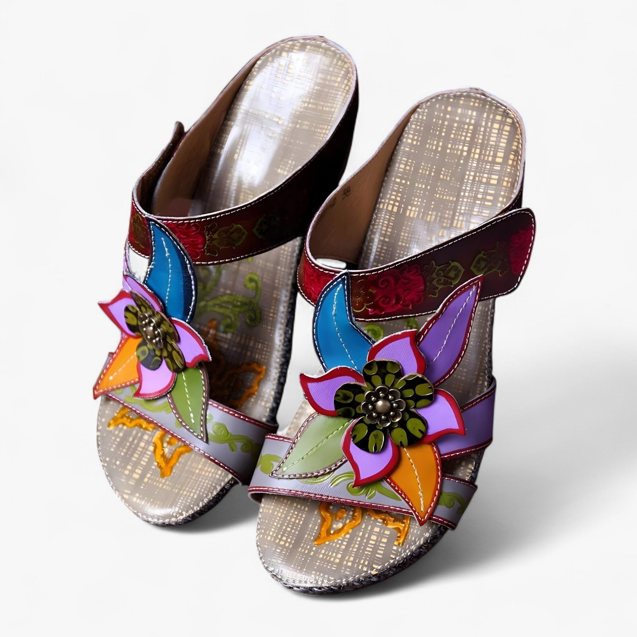 Boho sandalen voor dames met gevlochten banden – BohoStep Dolly
