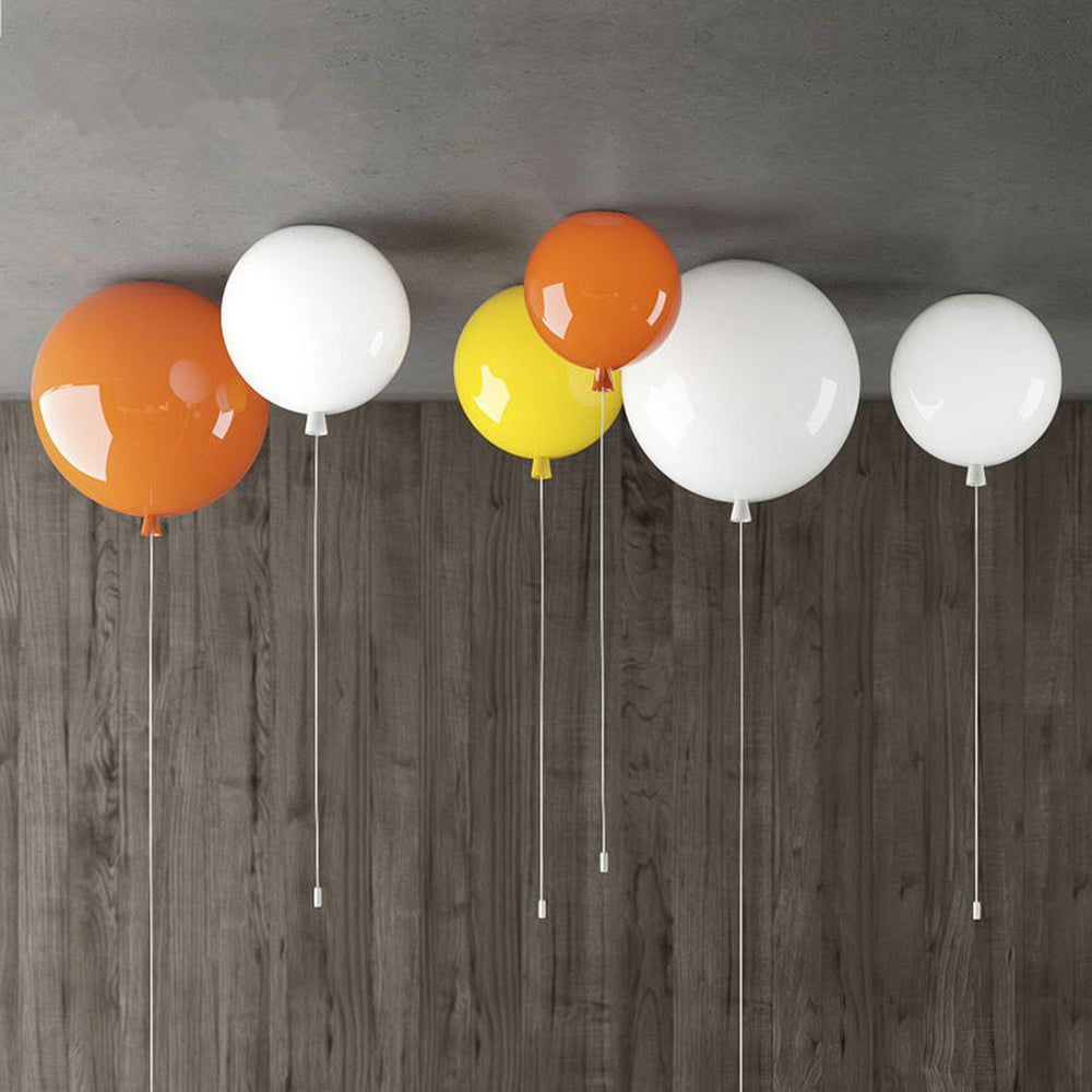 Compacte Moderne LED Ballon Plafondlamp - AuraLite
