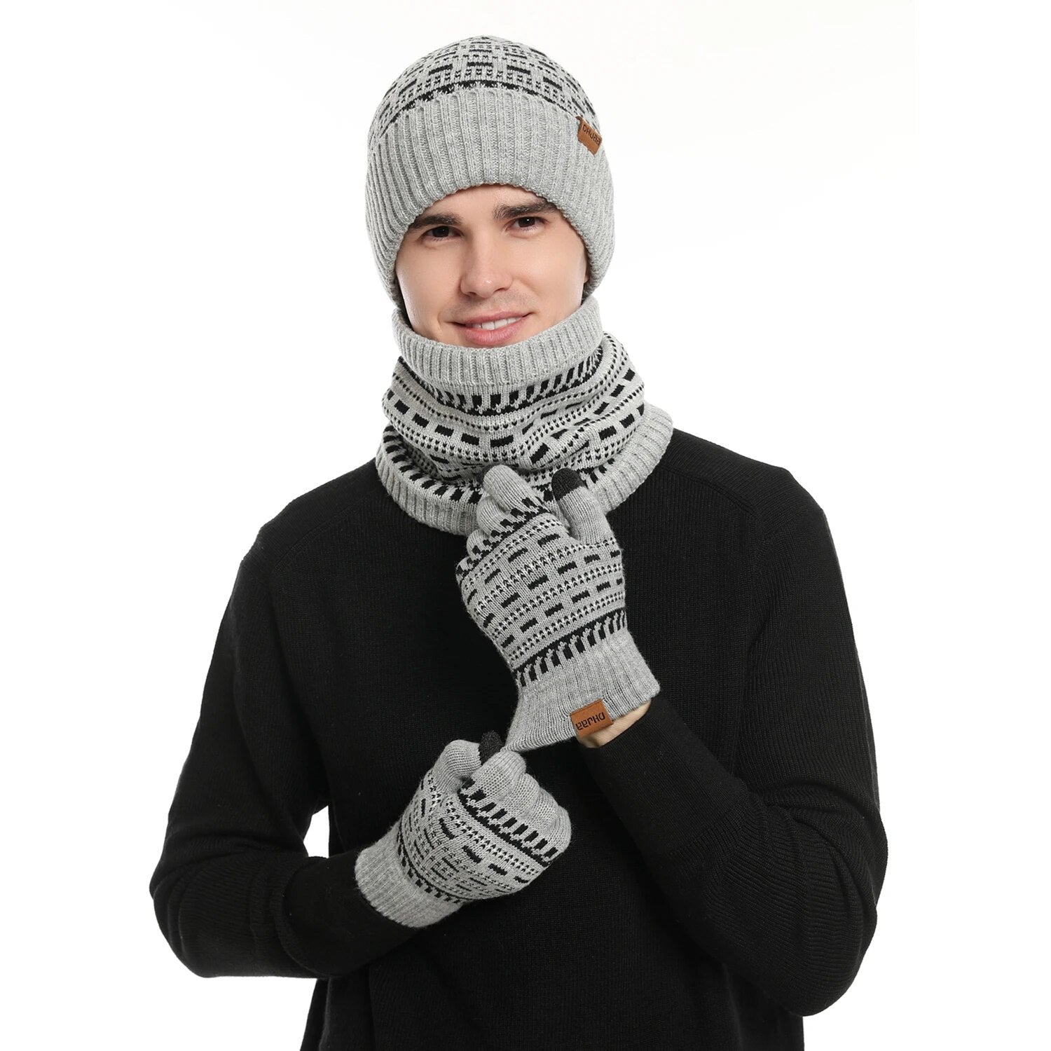 3-Delige Winterset | Warme en stijlvolle set voor een warme winter!