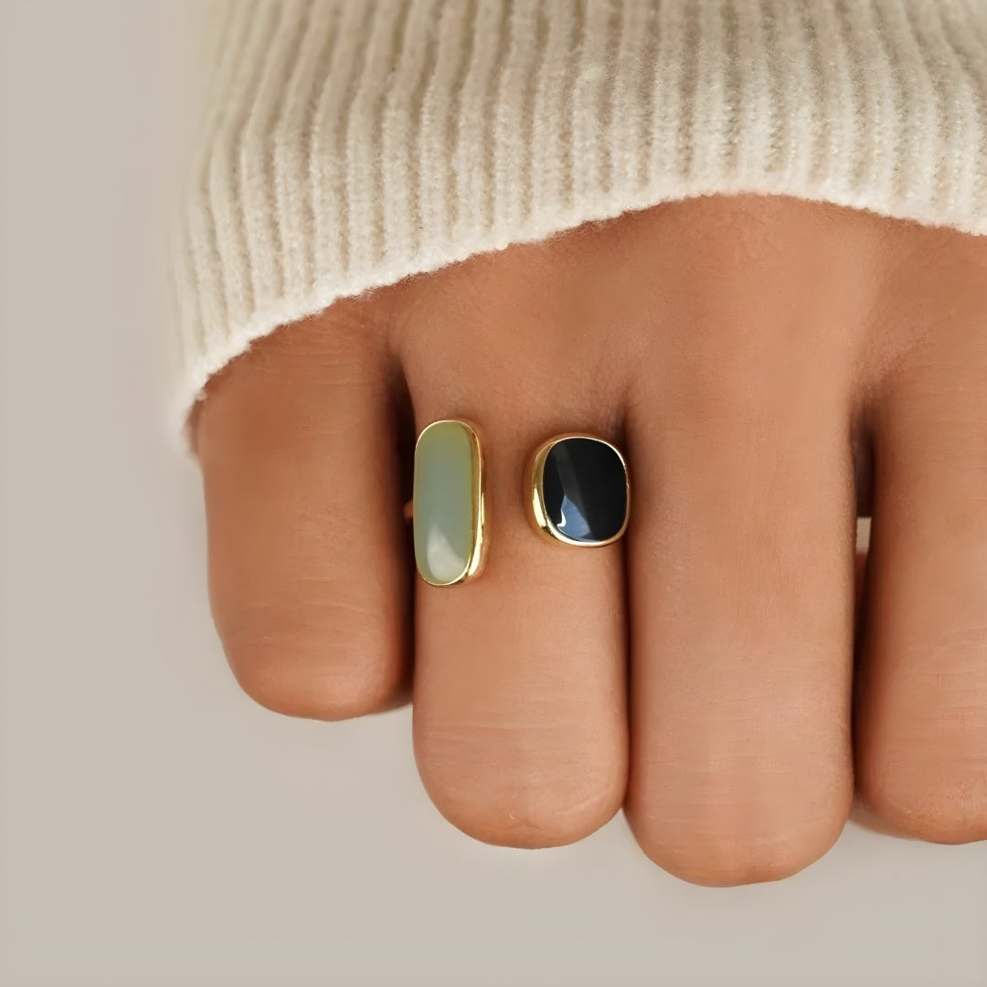 Aquamarijn Ring - Serena