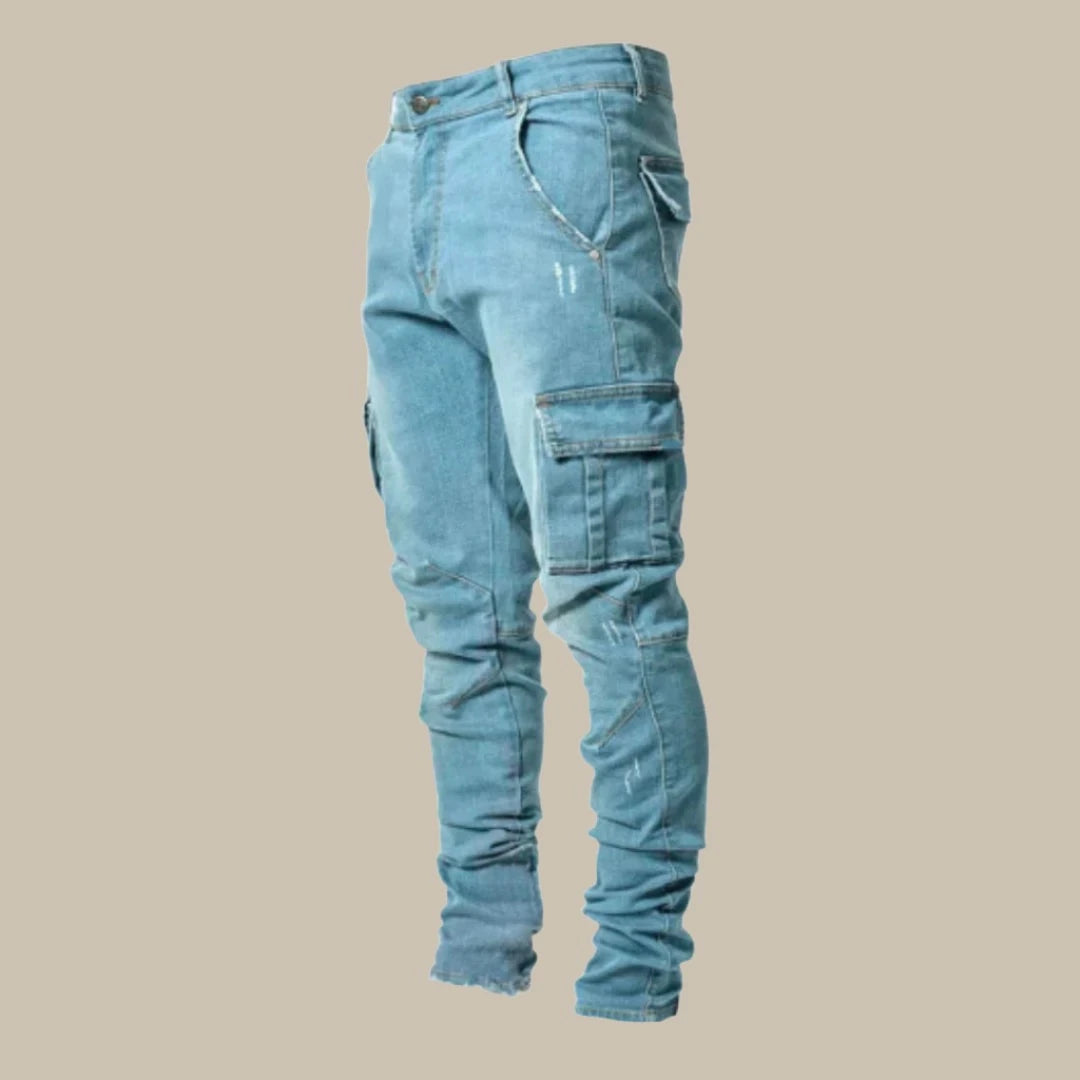 Premium Stretch Cargo Jeans voor Heren - Orion