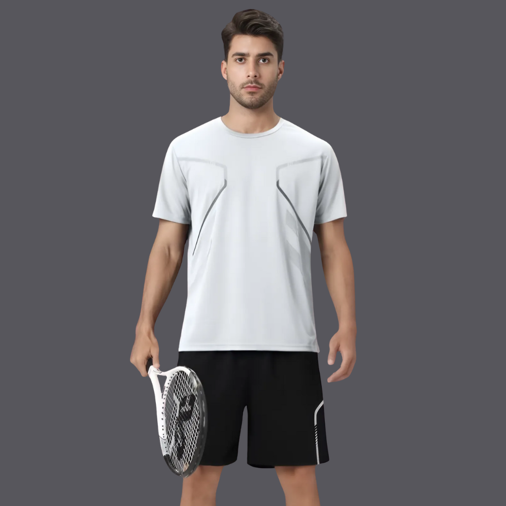 Sportoutfit voor heren – T-shirt en shorts voor training & vrije tijd