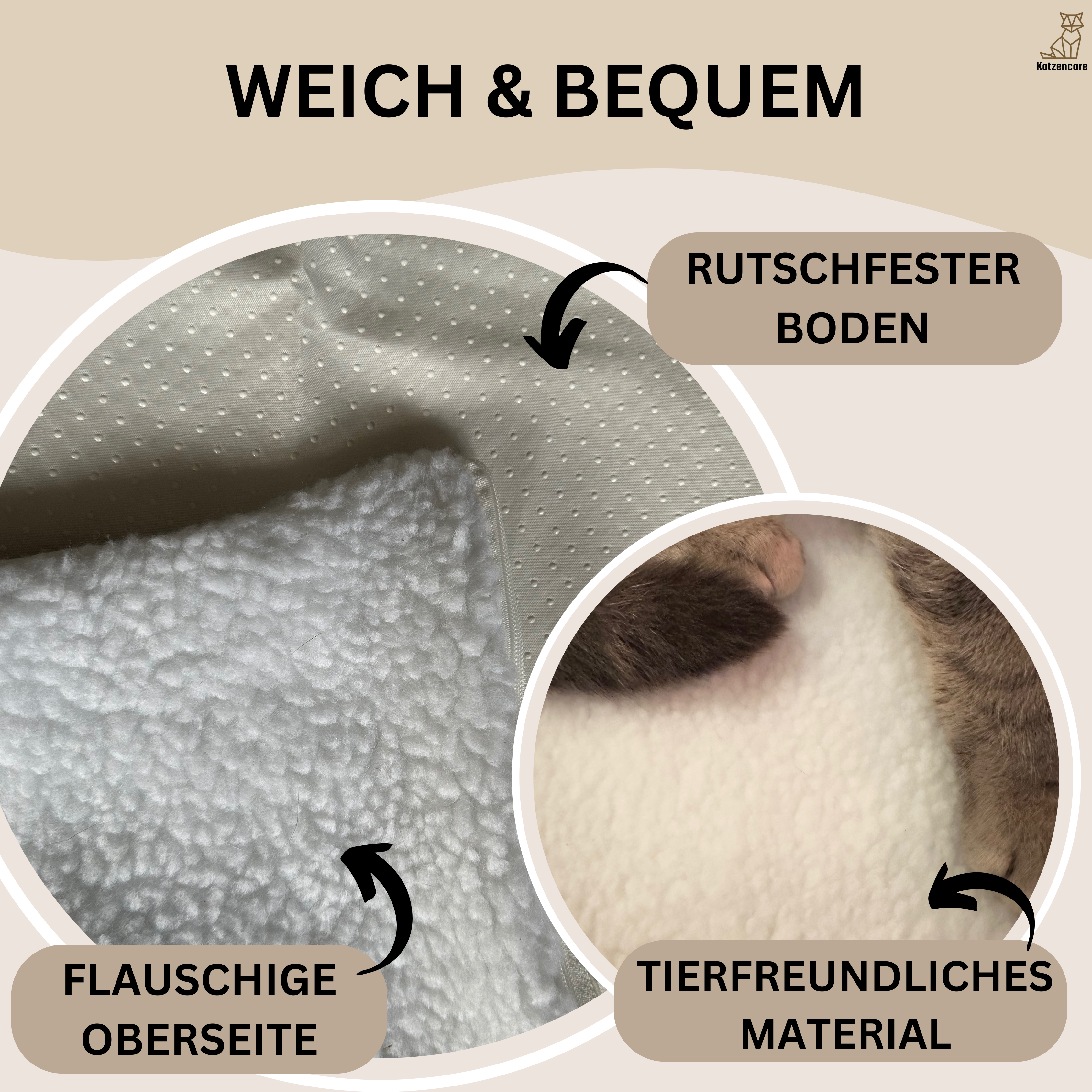 Zelfverwarmende Kattenmat - WarmPurr™