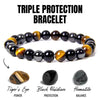 Triple Protection Kralenarmband | Stoer met betekenis