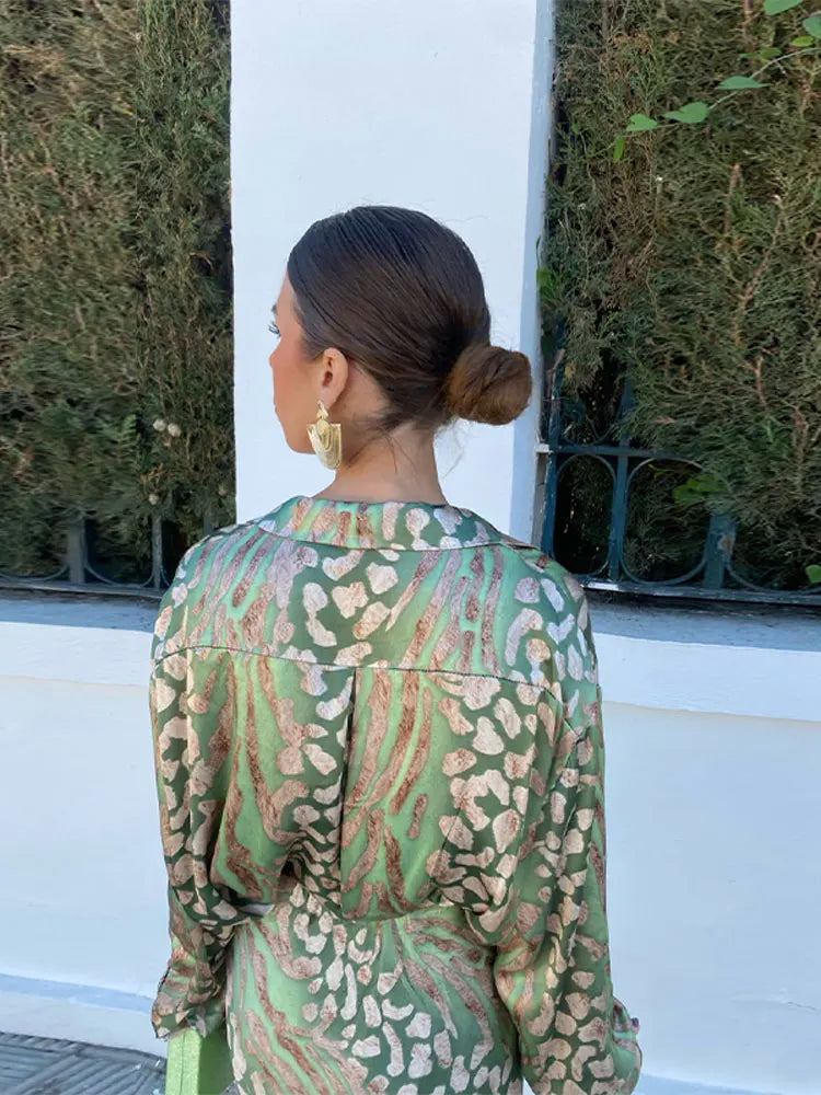 Kleurrijke Zomerset met Luxe Patroon - Elena