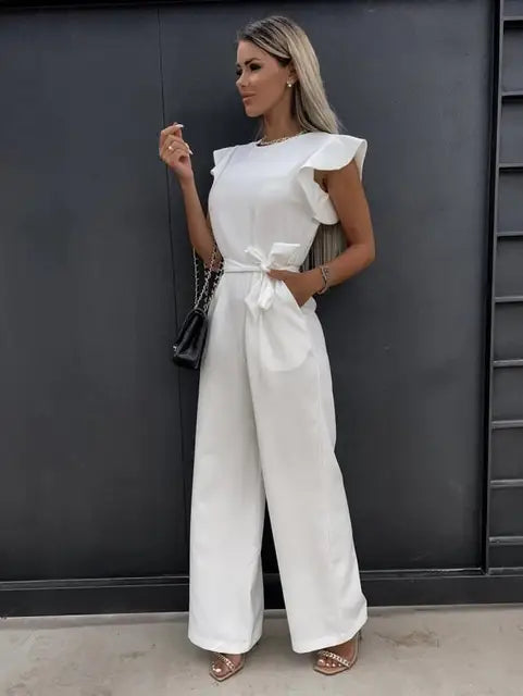 Jumpsuit met Ruches - Evora
