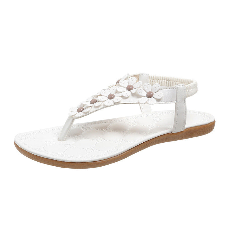 BloomGrace Sandals | Stijlvolle Sandalen met Bloemendetail voor Vrouwen