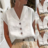 Chic Dames Blouse met Kraag en Knopen - Vivienne