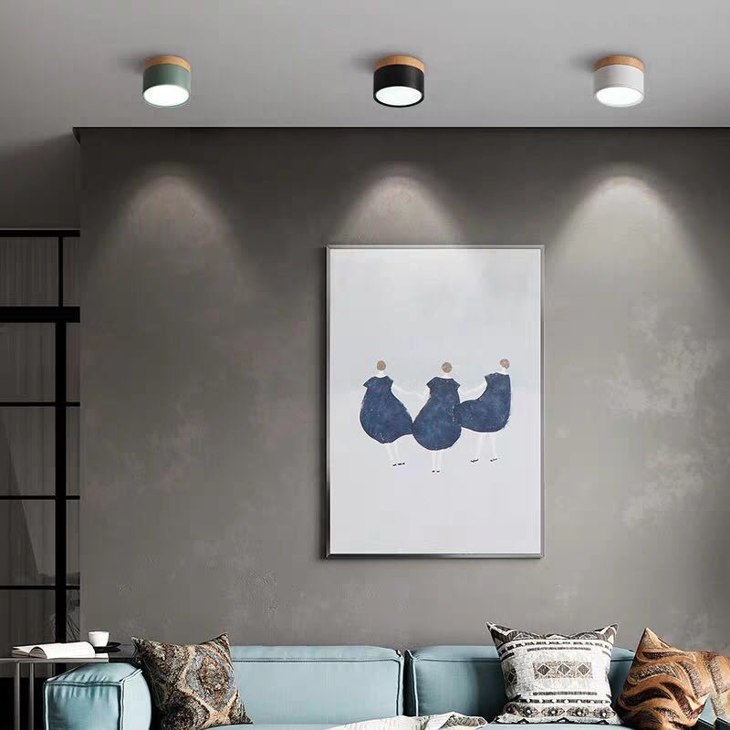Morandi Stijl Moderne LED Plafondlamp - LumiModo