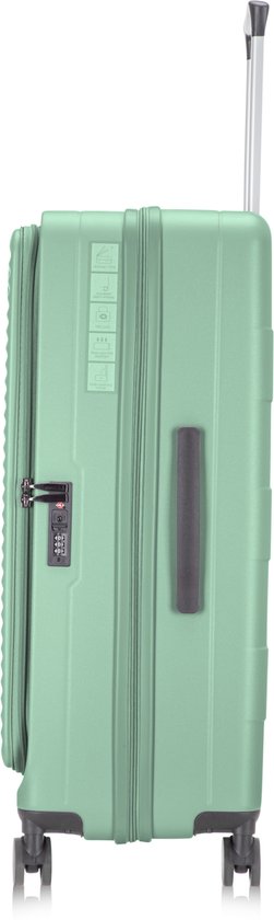 2-delige Harde Trolleyset met Laptopvak - Berlijn