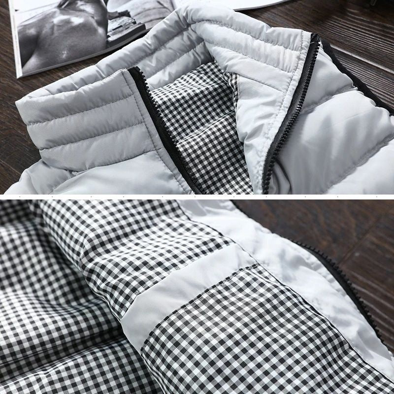 Waterafstotende & Gevoerde Heren Bodywarmer met Staande Kraag - Henrik