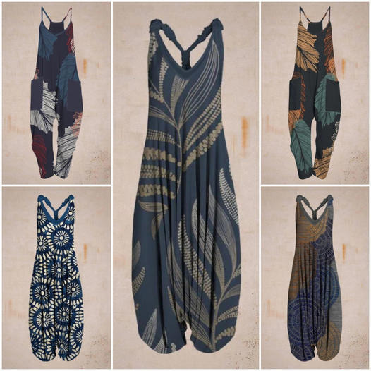 Losvallende Damesjumpsuit – Lina