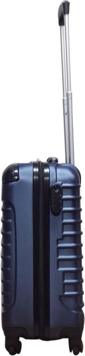 2-Delige Donkerblauwe Hardcase Kofferset – Monaco