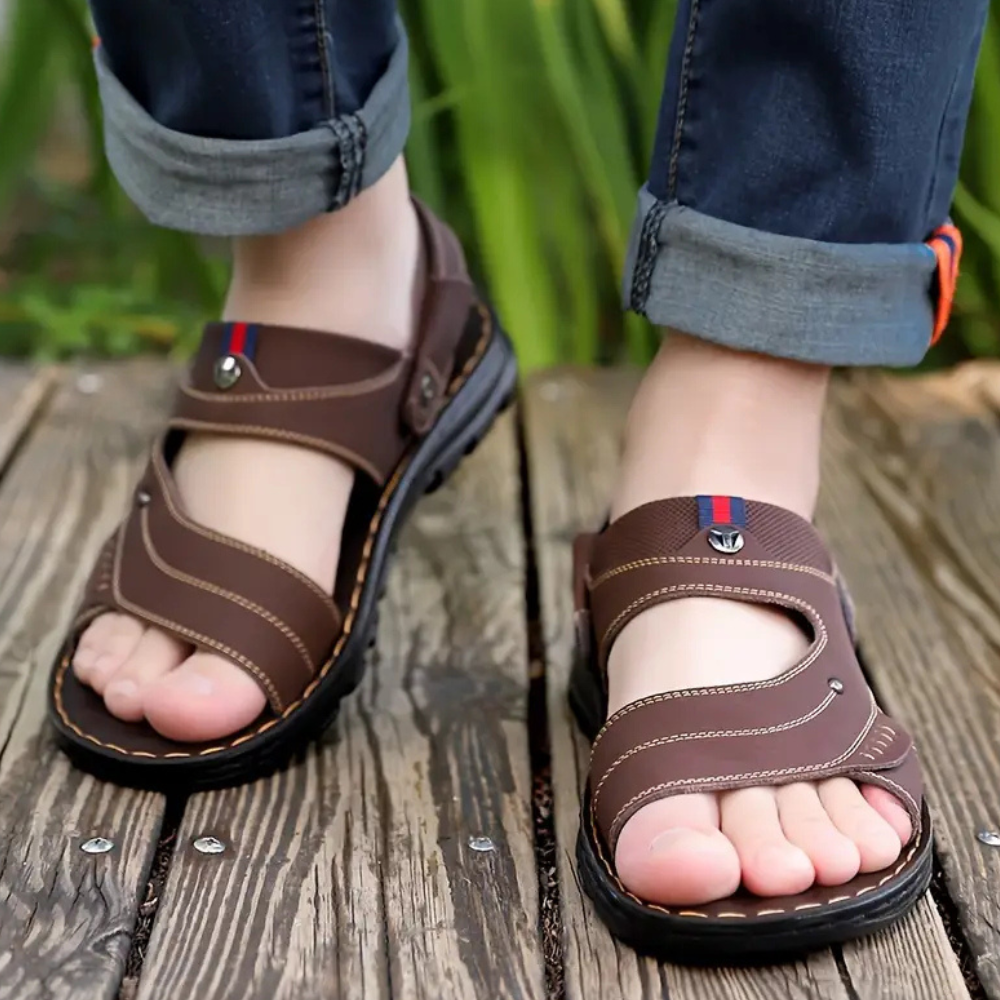 Casual Leren Sandalen voor Heren - Leon