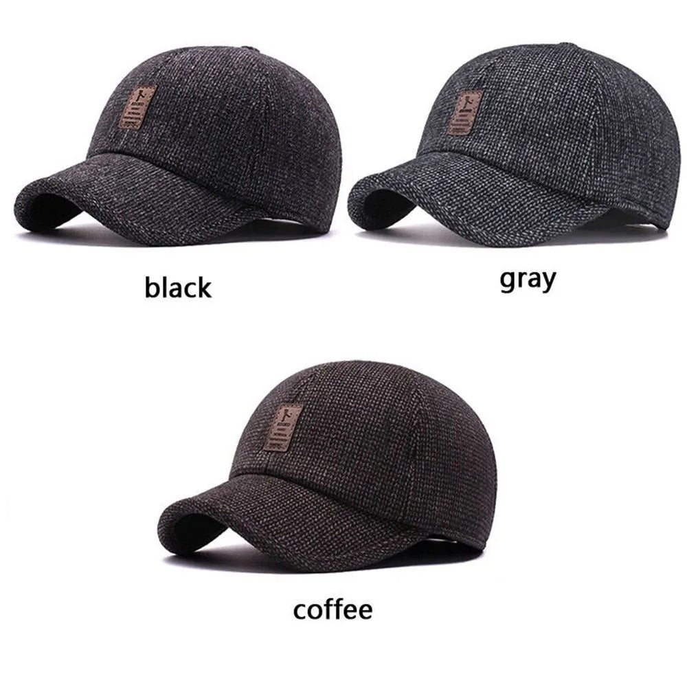 Classic Winterpet | Nostalgische wollen snap cap