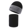 Wollen Beanieset | Chill gebreide herenmuts en sjaal
